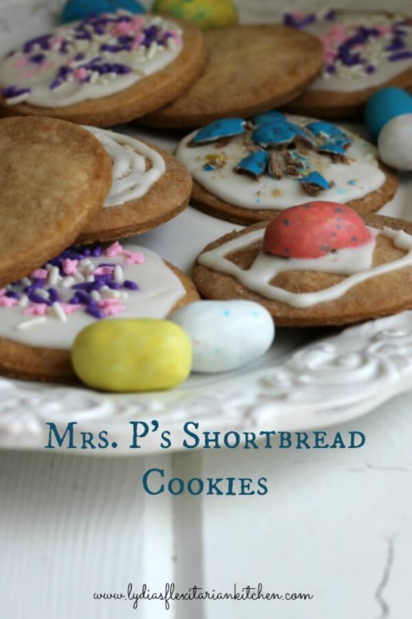 Mrs P's Shortbread Cookies - Lydia's Flexitarian Kitchen