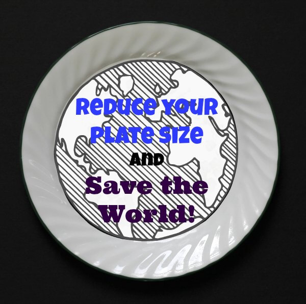 Reduce Your Plate Size and Save The World! ~ Lydia's Flexitarian Kitchen