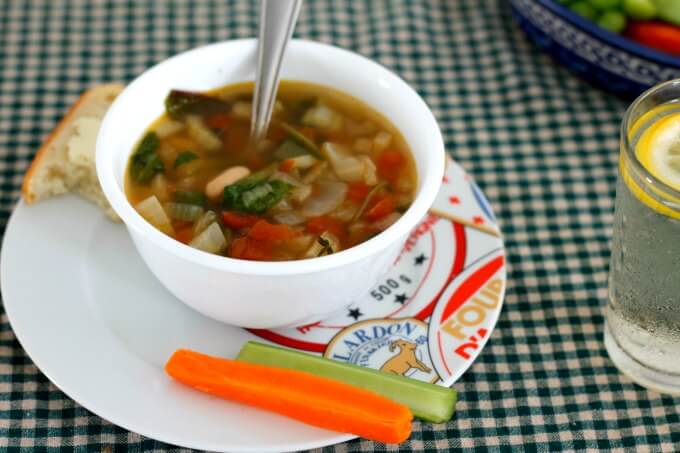 Fennel & White Bean Soup ~ Lydia's Flexitarian Kitchen