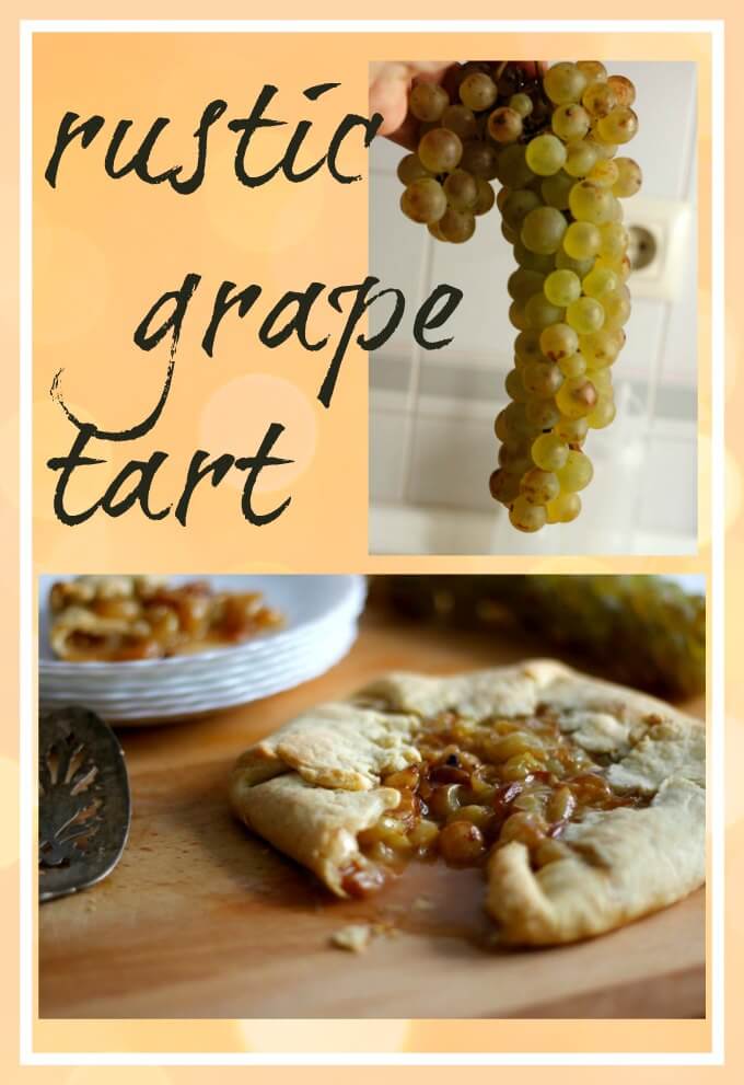 Rustic Grape Tart ~ Lydia's Flexitarian Kitchen