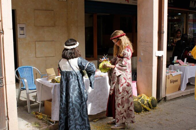 Medieval Market in Tordesillas ~ Lydia's Flexitarian Kitchen 