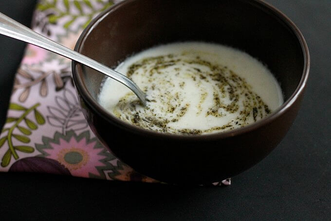 Yogurt Soup ~ Lydia's Flexitarian Kitchen