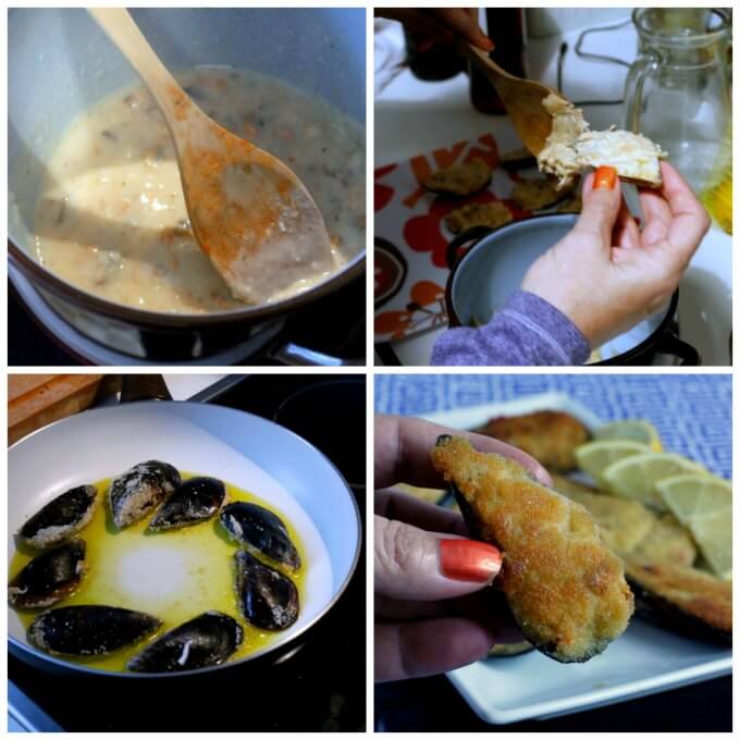 Tigres ~ Croquette Stuffed Mussels ~ Lydia's Flexitarian Kitchen