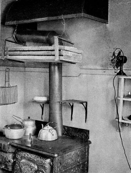 kitchen ca 1917