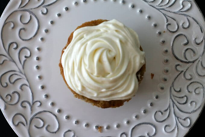 Hummingbird Cupcakes with Cream Cheese Frosting ~ Lydia's Flexitarian Kitchen