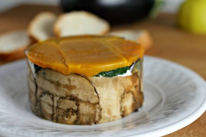 Vegetable and Goat Cheese Terrine ~ #TheRecipeReDux ~ Lydia's Flexitarian Kitchen