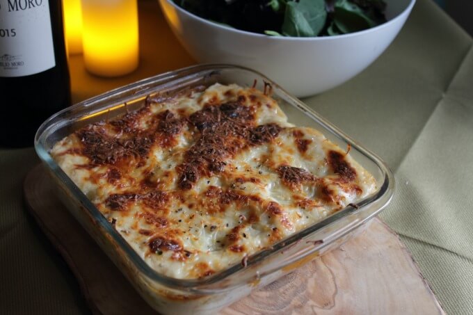 Squash & Fennel Lasagna ~ I Heart Cooking Clubs ~ Lydia's Flexitarian Kitchen