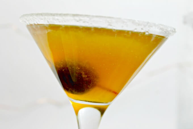 The Sidecar Cocktail ~ Make a batch and serve to holiday guests ~ Lydia's Flexitarian Kitchen
